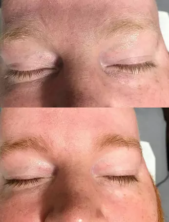 eyebrow tinting for men
