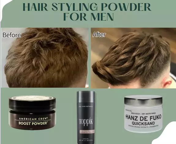 hair styling powder for men