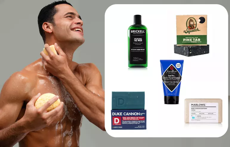 exfoliating soap for men