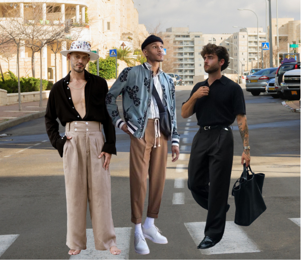 mens highwaisted pants