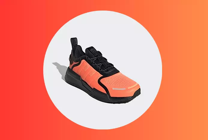 orange adidas shoes