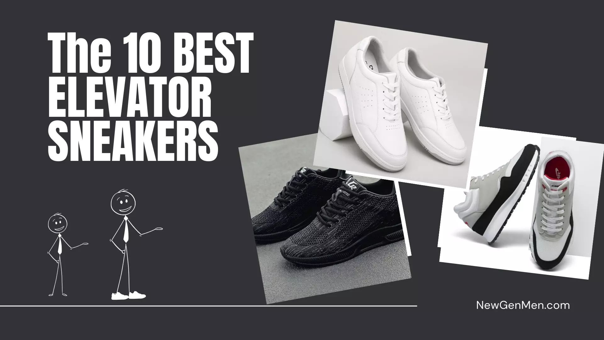The 10 Best Discreet Sneakers That Make You Taller