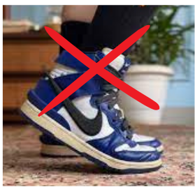 how to remove creases from sneakers